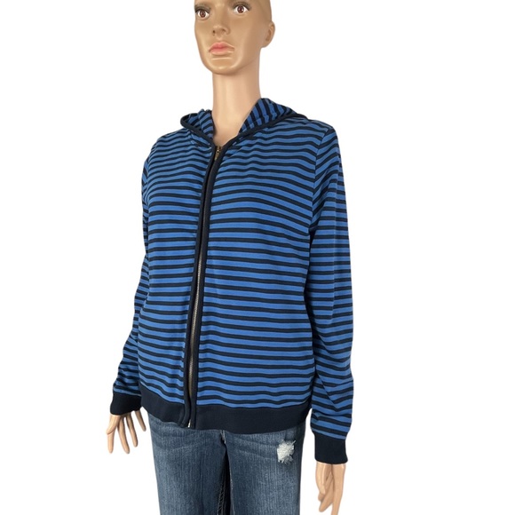 Vintage Lauren Ralph Lauren Zip Hoodie, Blue Navy |M - Picture 13 of 15